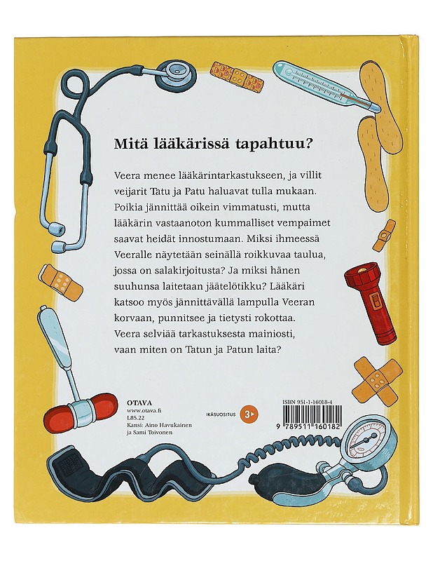 Veera lääkärissä - Havukainen, Aino - Lastenkirjat - 10105392560 - 1