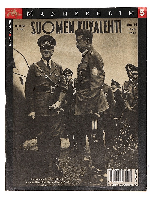 Suomen Kuvalehti, No 24 / 1942 - Lehdet - 10105392561 - 0