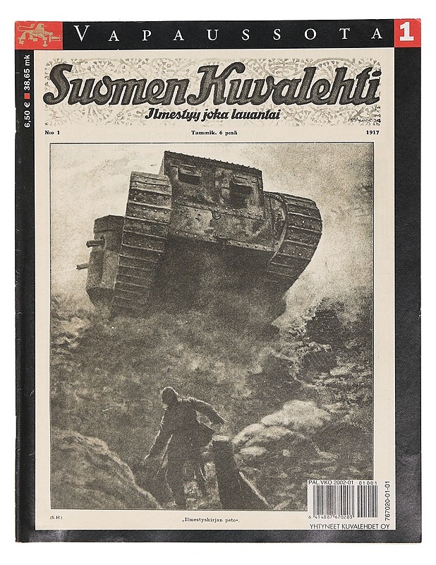 Suomen Kuvalehti, No 1 / 1917 - Lehdet - 10105392567 - 0