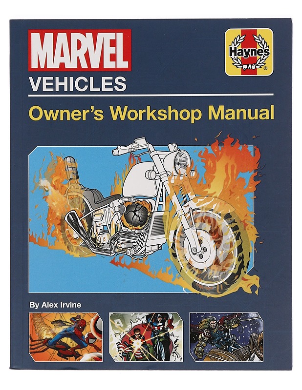 Marvel Vehicles Owner's Workshop Manual -Irvine, Alex - Tietokirjat ja oppaat - 10105392597 - 0