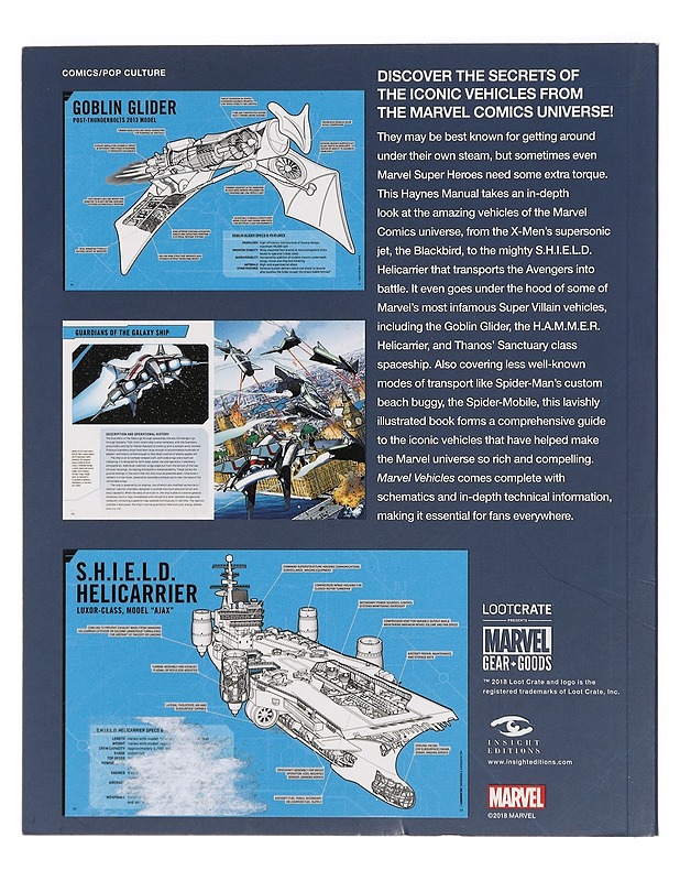 Marvel Vehicles Owner's Workshop Manual -Irvine, Alex - Tietokirjat ja oppaat - 10105392597 - 1