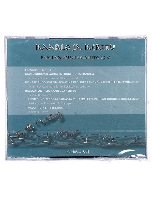 Pakilan Musiikkiopisto - Kaarlo Ja kerttu - CD - CD-levyt - 10105392624 - 1