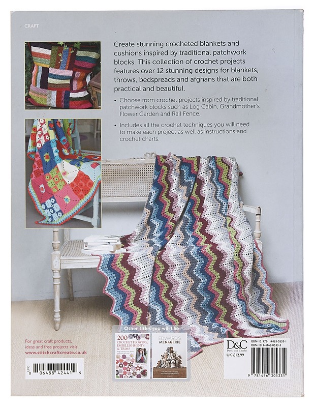 Patchwork Crochet - Kristel Salgarollo - Käsityökirjat - 10105392663 - 1