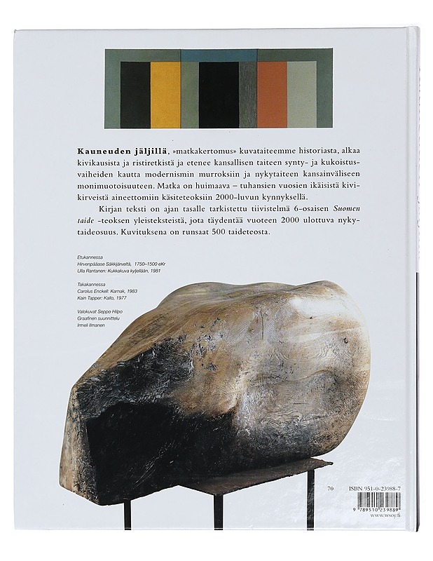 Kauneuden jäljillä - Markku Valkonen - Taide- ja kulttuurikirjat - 10105392675 - 1