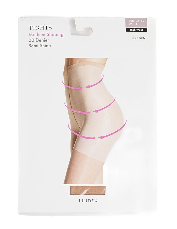 LINDEX muotoilevat sukkahousut, 20 den, 44/46 - Asusteet - 10105392678 - 0