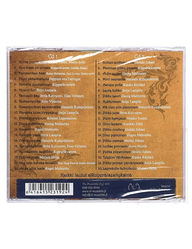 Wanhanajan lastenlaulut - CD - CD-levyt - 10105392681 - 1