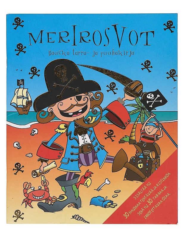 Merirosvot: Hauska tarra- ja puuhakirja - Lastenkirjat - 10105392703 - 0