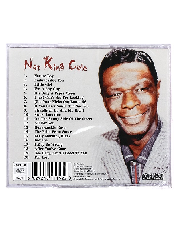 Nat King Cole  - CD - CD-levyt - 10105392702 - 1