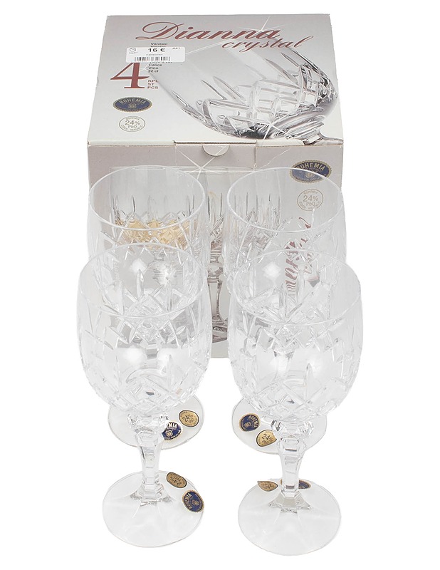 BOHEMIA Dianna crystal viinilasi 22 cl, 4 kpl - Lasit - 10105392275 - 0