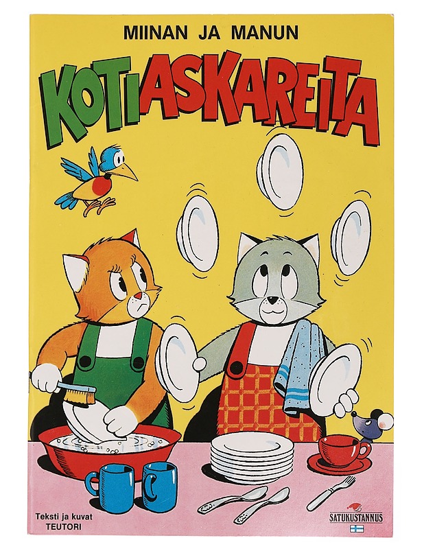 Miinan ja Manun kotiaskareita / Miina ja Manu keittiössä :CD-satuaarteet = teksti ja kuvat: Teutori - Teutori - Lastenkirjat - 10105392711 - 0