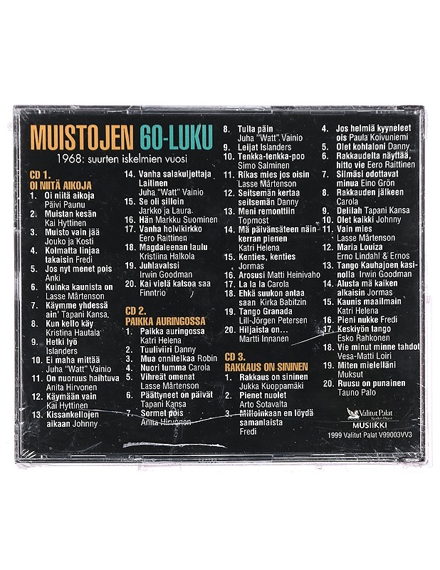 Muistojen 60-luku - 1968: Suurten Iskelmien Vuosi - CD - CD-levyt - 10105392737 - 1