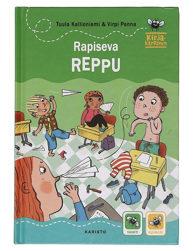 Rapiseva reppu - Kallioniemi, Tuula - Lastenkirjat - 10105392841 - 0