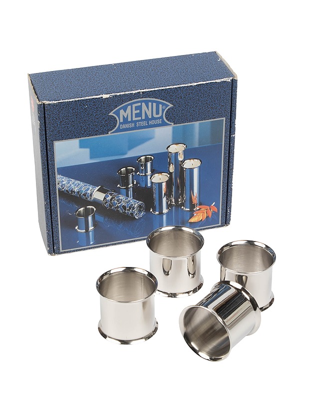 DANISH STEEL HOUSE servettirengas, 4 kpl - Muut astiat - 10105392865 - 0