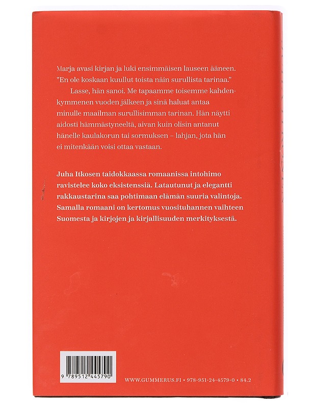 Huomenna kerron kaiken - Juha Itkonen - Romaanit ja novellit - 10105392877 - 1