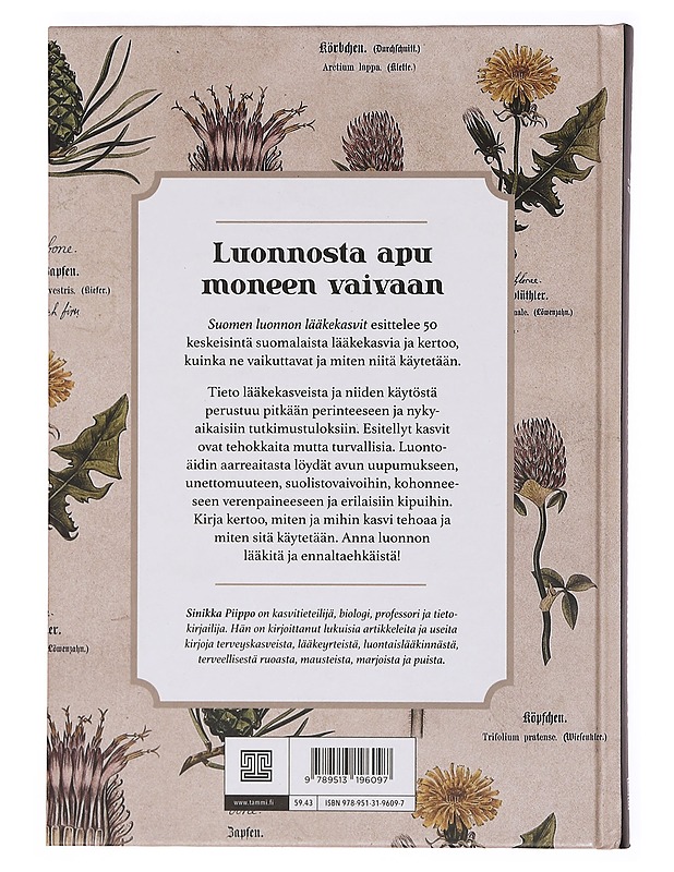Suomen luonnon lääkekasvit - Sinikka Piippo - Tietokirjat ja oppaat - 10105392883 - 1