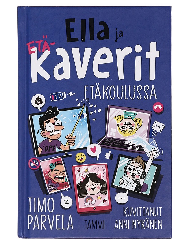 Ella ja kaverit etäkoulussa - Parvela, Timo - Lastenkirjat - 10105392890 - 0