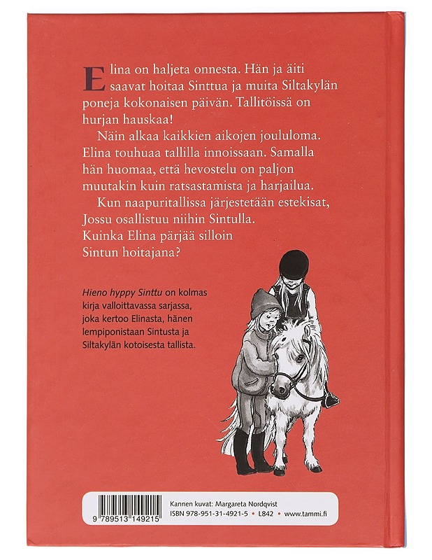 Hieno hyppy, Sinttu - Hallberg, Lin - Lastenkirjat - 10105392891 - 1