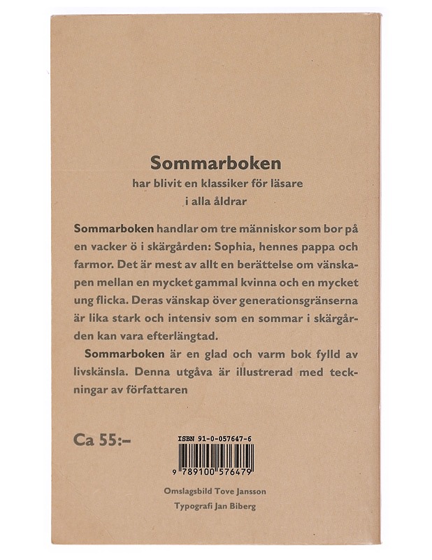 Sommarboken - Jansson, Tove - Romaanit ja novellit - 10105392905 - 1