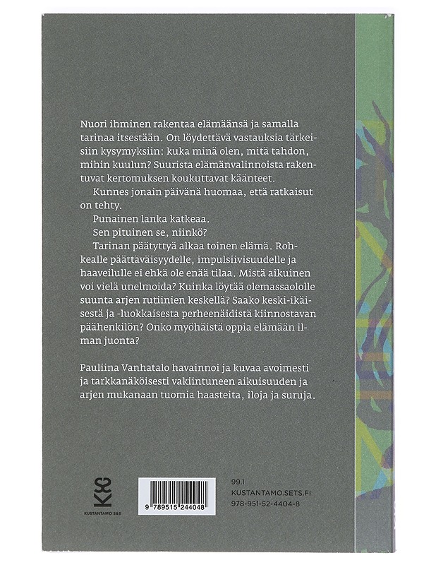 Toinen elämä : muistiinpanoja - Pauliina Vanhatalo - Elämäkerrat ja muistelmat - 10105392918 - 1