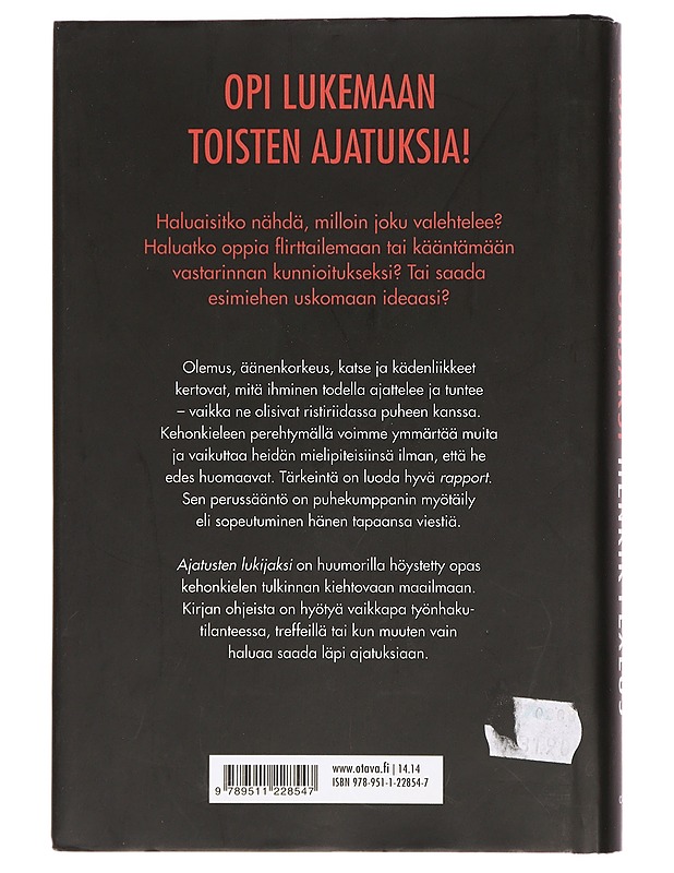 Ajatusten lukijaksi - Fexeus, Henrik - Tietokirjat ja oppaat - 10105392936 - 1