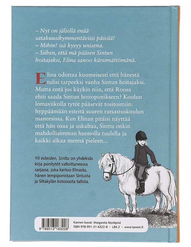 Yli esteiden, Sinttu! - Hallberg, Lin - Lastenkirjat - 10105392947 - 1