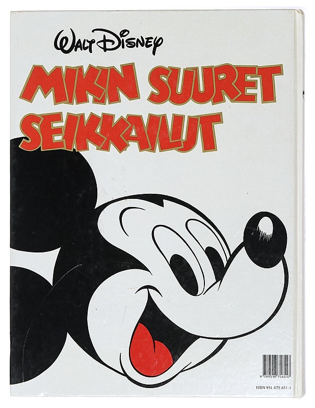 Mikin suuret seikkailut - Disney, Walt - Sarjakuvat - 10105392966 - 1