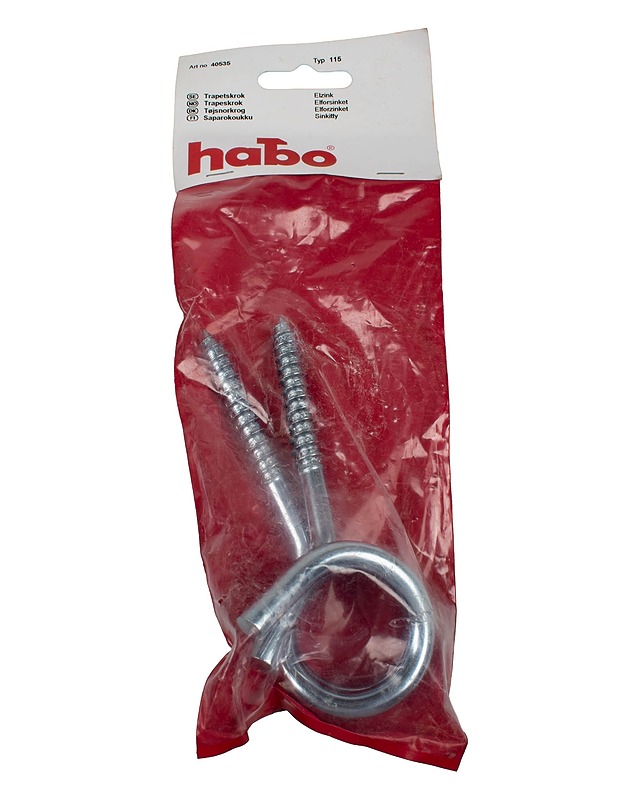 HABO Typ 115 saparokoukku, 2 kpl - Rakennustarvikkeet - 10105392967 - 0