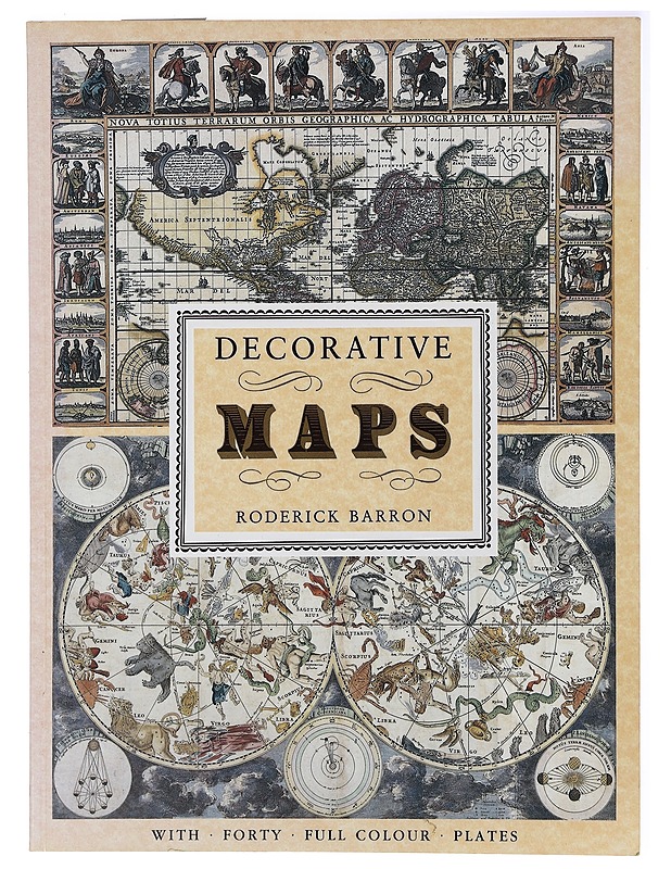 Decorative maps - Roderick Barron - Tietokirjat ja oppaat - 10105392969 - 0