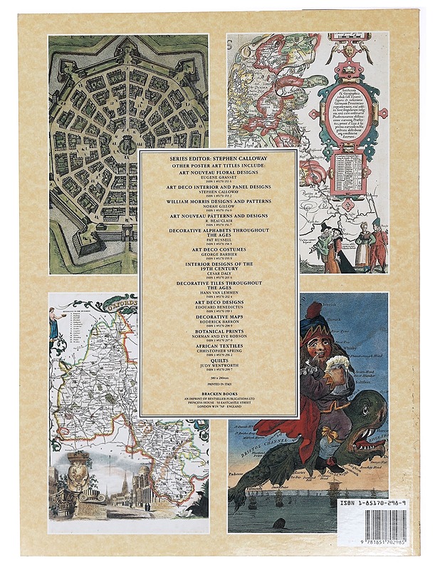 Decorative maps - Roderick Barron - Tietokirjat ja oppaat - 10105392969 - 1