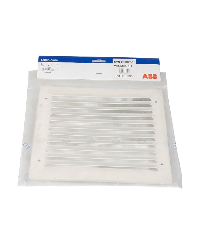 ABB SVN 200X200 ilmanvaihtoritilä - Rakennustarvikkeet - 10105392968 - 0