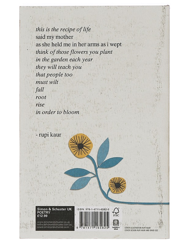 The sun and her flowers - Rupi Kaur - Runot ja näytelmät - 10105392973 - 1
