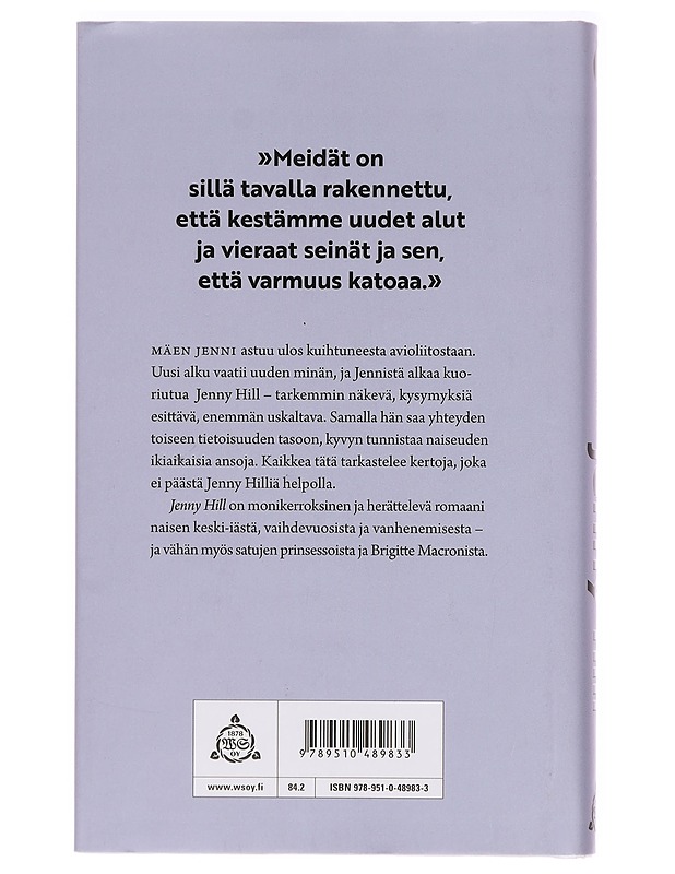Jenny Hill - Minna Rytisalo - Romaanit ja novellit - 10105392985 - 1