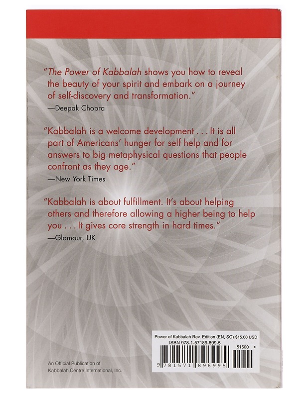 The power of Kabbalah : 13 principles to overcome challenges and achieve fulfillment - Yehuda Berg - Hyvinvointikirjat - 10105392986 - 1