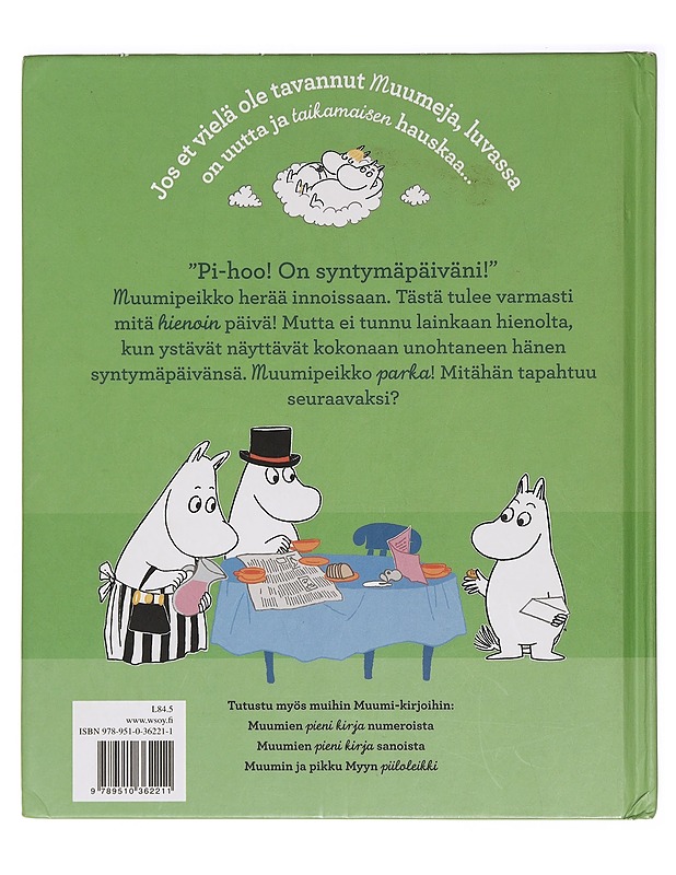 Muumin syntymäpäivänappi  - Lastenkirjat - 10105392993 - 1