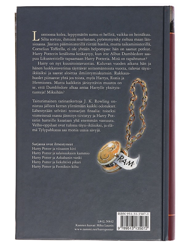Harry Potter ja puoliverinen prinssi - Rowling, J. K. - Fantasia- ja scifi - 10105392998 - 1