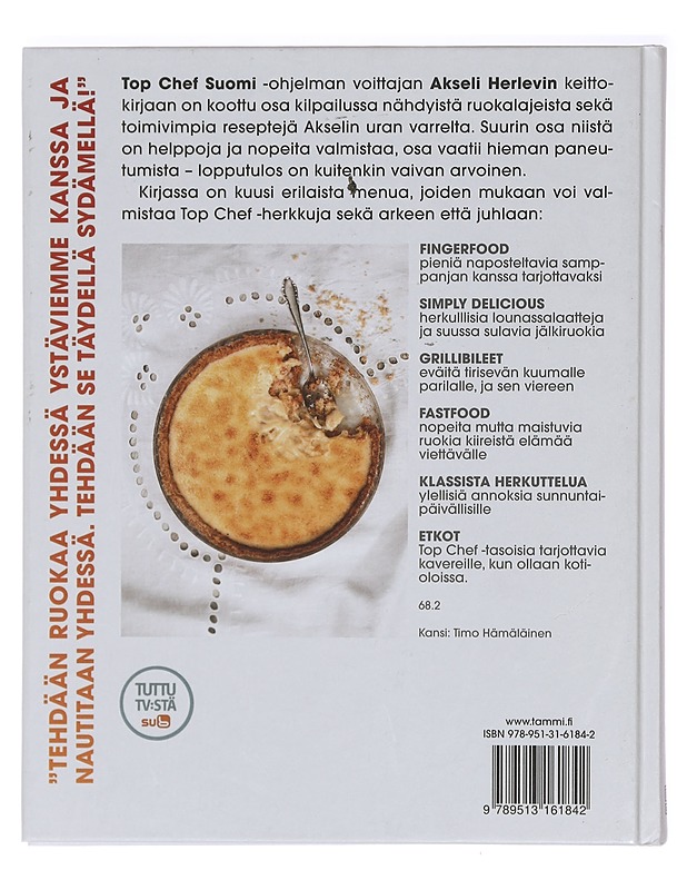 Täydellä sydämellä : Top Chef - Herlevi, Akseli - Ruokakirjat - 10105393006 - 1