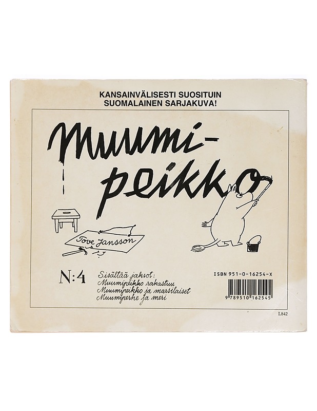 Muumipeikko 4 - Tove Jansson - Sarjakuvat - 10105393008 - 1