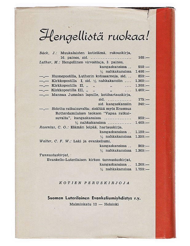 Uskonoppi autuuteen - F. G. Hedberg - Tietokirjat - 10105393043 - 1
