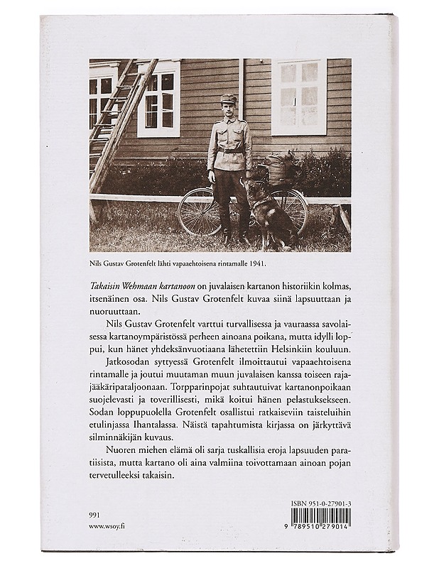Takaisin Wehmaan kartanoon : herraskartano sodan varjossa - Grotenfelt, Nils G. - Elämäkerrat ja muistelmat - 10105393047 - 1