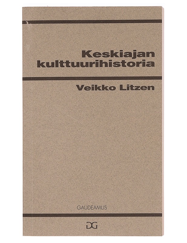 Keskiajan kulttuurihistoria - Veikko Litzen - Historiakirjat - 10105393051 - 0