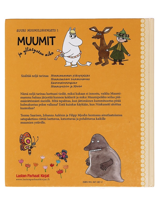Suuri Muumilukemosto 1: Muumit ja yllätysten aika - Lastenkirjat - 10105393062 - 1