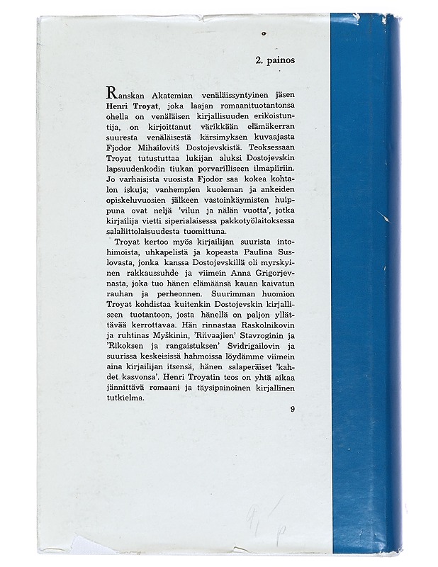 Dostojevski - Henri Troyat - Romaanit ja novellit - 10105393082 - 1