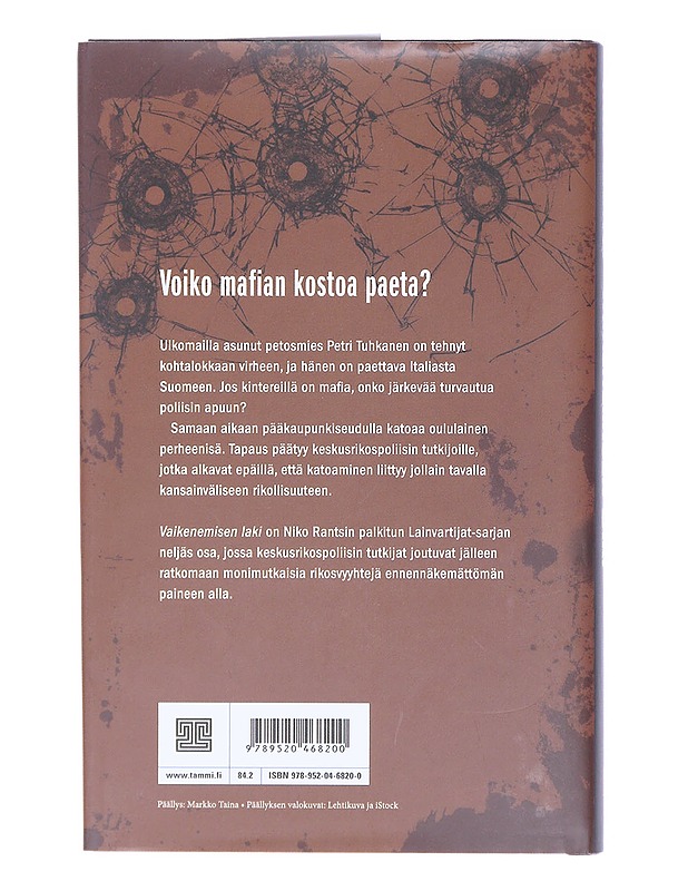 Vaikenemisen laki - Niko Rantsi - Jännitys ja dekkarit - 10105393112 - 1