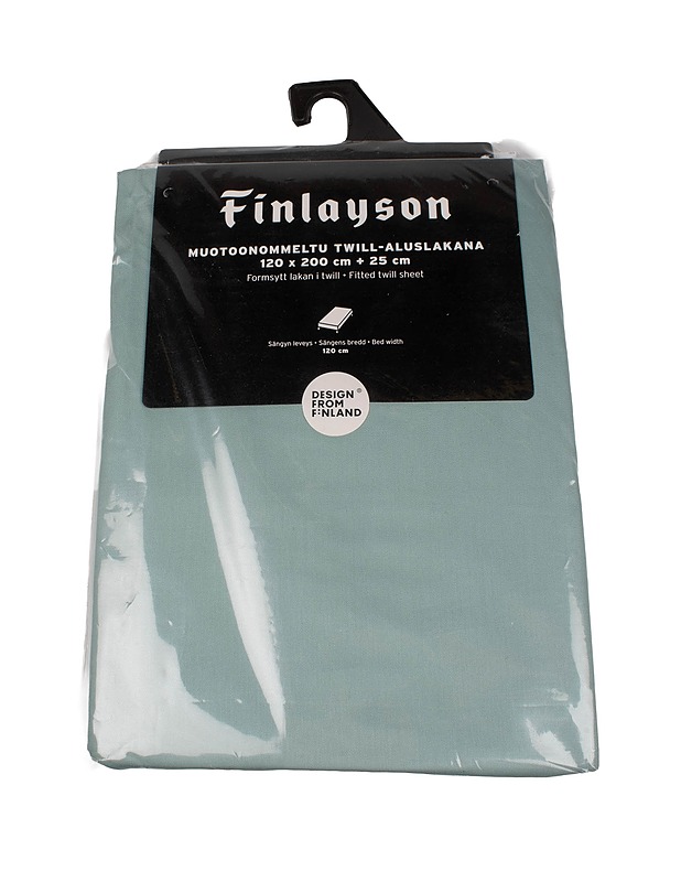 FINLAYSON muotoonommeltu twill-aluslakana, 120 x 200 x 25 cm - Designsuosikit - 10105393115 - 0