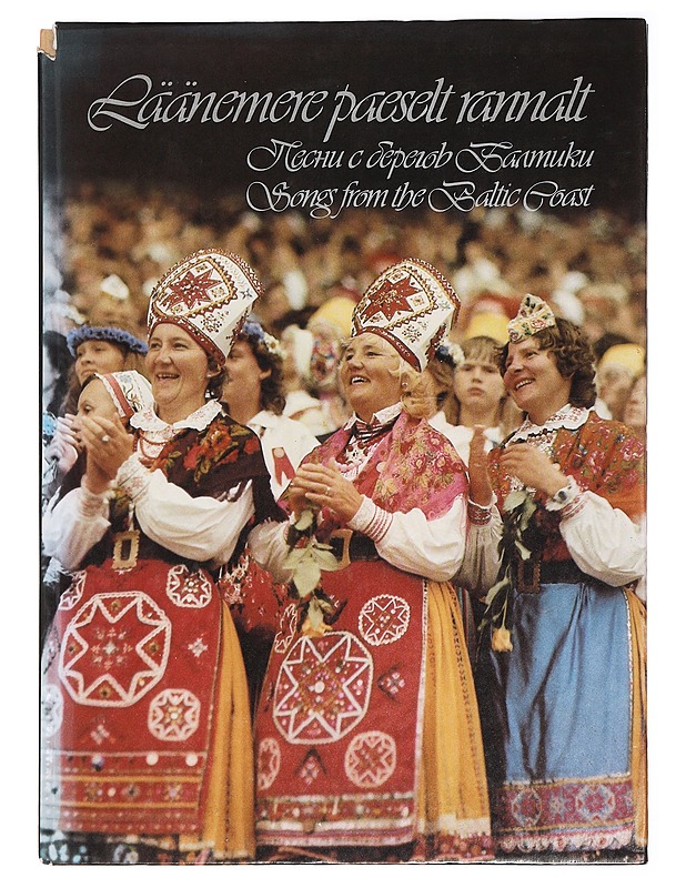 Läänemere paeselt rannalt Pesni s beregov Baltiki Songs from the Baltic coast -August Luur - Musiikki- ja elokuvakirjat - 10105393117 - 0