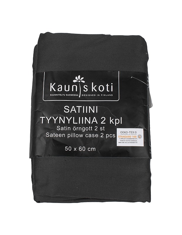 KAUNIS KOTI satiini tyynyliina, 2 kpl, 50 x 60 cm - Liinavaatteet - 10105393119 - 0