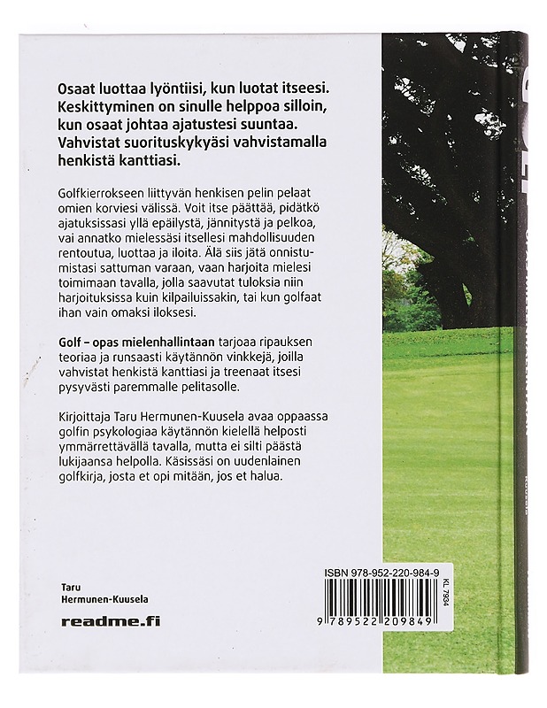 Golf : opas mielenhallintaan - Taru Hermunen-Kuusela - Tietokirjat ja oppaat - 10105393132 - 1