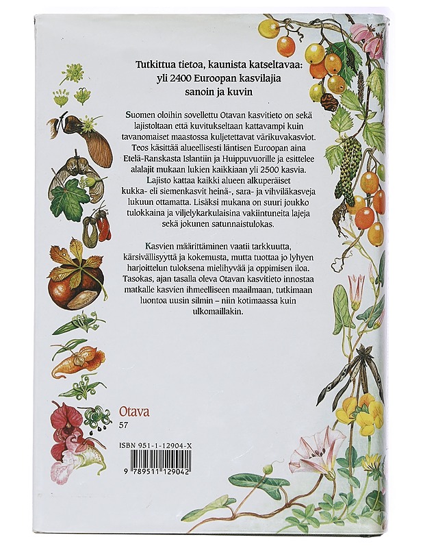 Otavan kasvitieto : yli 2400 Euroopan kasvilajia - Blamey, Marjorie - Tietokirjat ja oppaat - 10105393138 - 1
