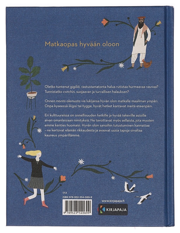 Onnen monta olemusta : 50 hyvän olon oivallusta maailmalta - Hayes, Megan C. - Tietokirjat ja oppaat - 10105393144 - 1