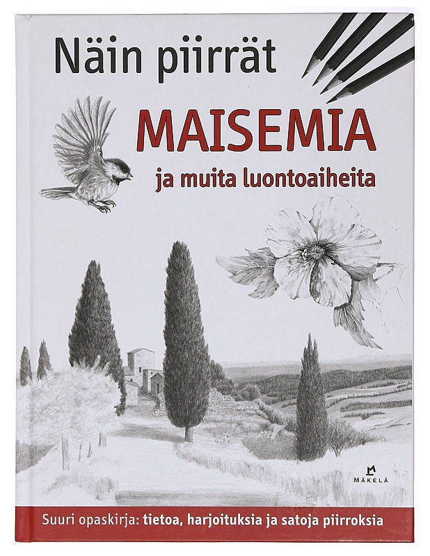 Näin piirrät maisemia ja muita luontoaiheita - Hurme-Keränen, Auli - Tietokirjat ja oppaat - 10105393163 - 0